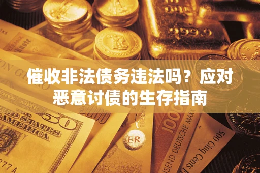 济南催收非法债务违法吗？应对恶意讨债的生存指南