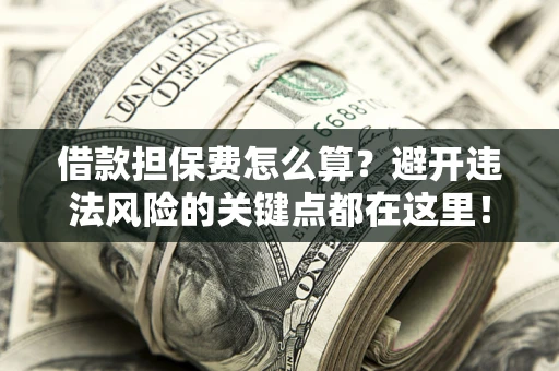 济南借款担保费怎么算？避开违法风险的关键点都在这里！