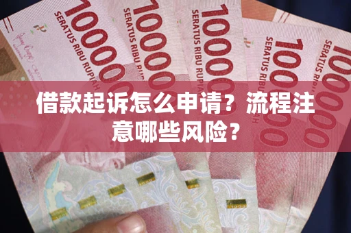济南借款起诉怎么申请？流程注意哪些风险？